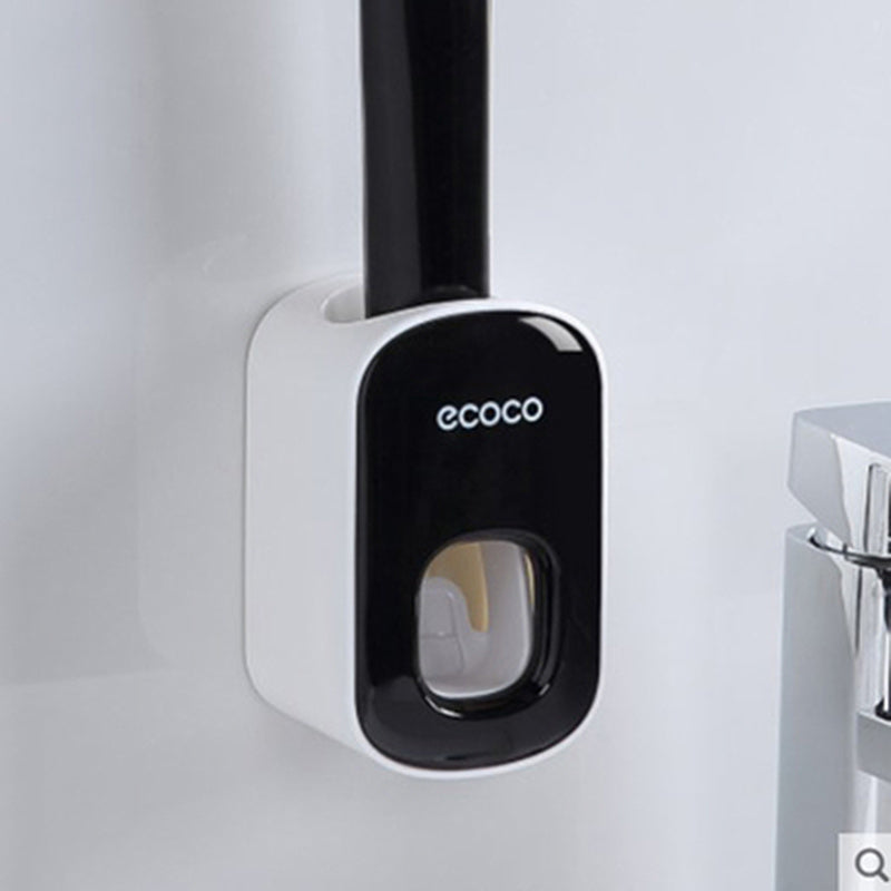 Porta dentifricio automatico da parete, set di accessori per il bagno, dispenser