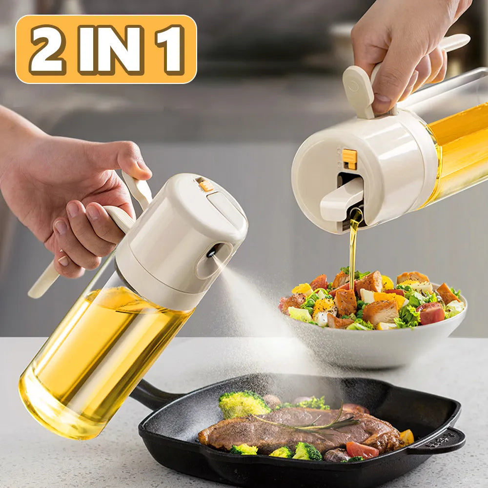 2 in 1 erogatore di olio da cucina