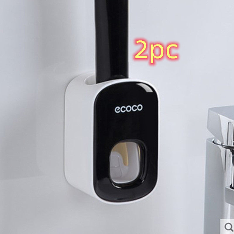 Porta dentifricio automatico da parete, set di accessori per il bagno, dispenser