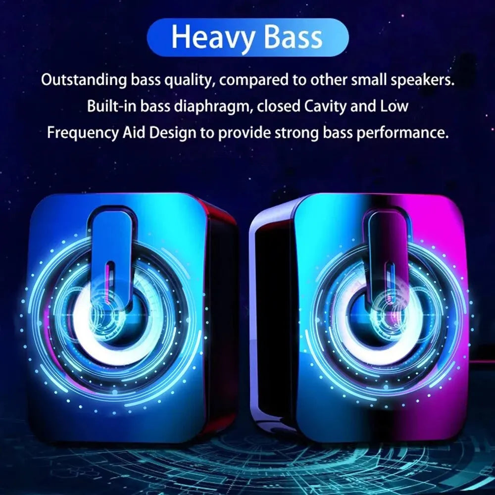 Altoparlanti USB Heavy Bass