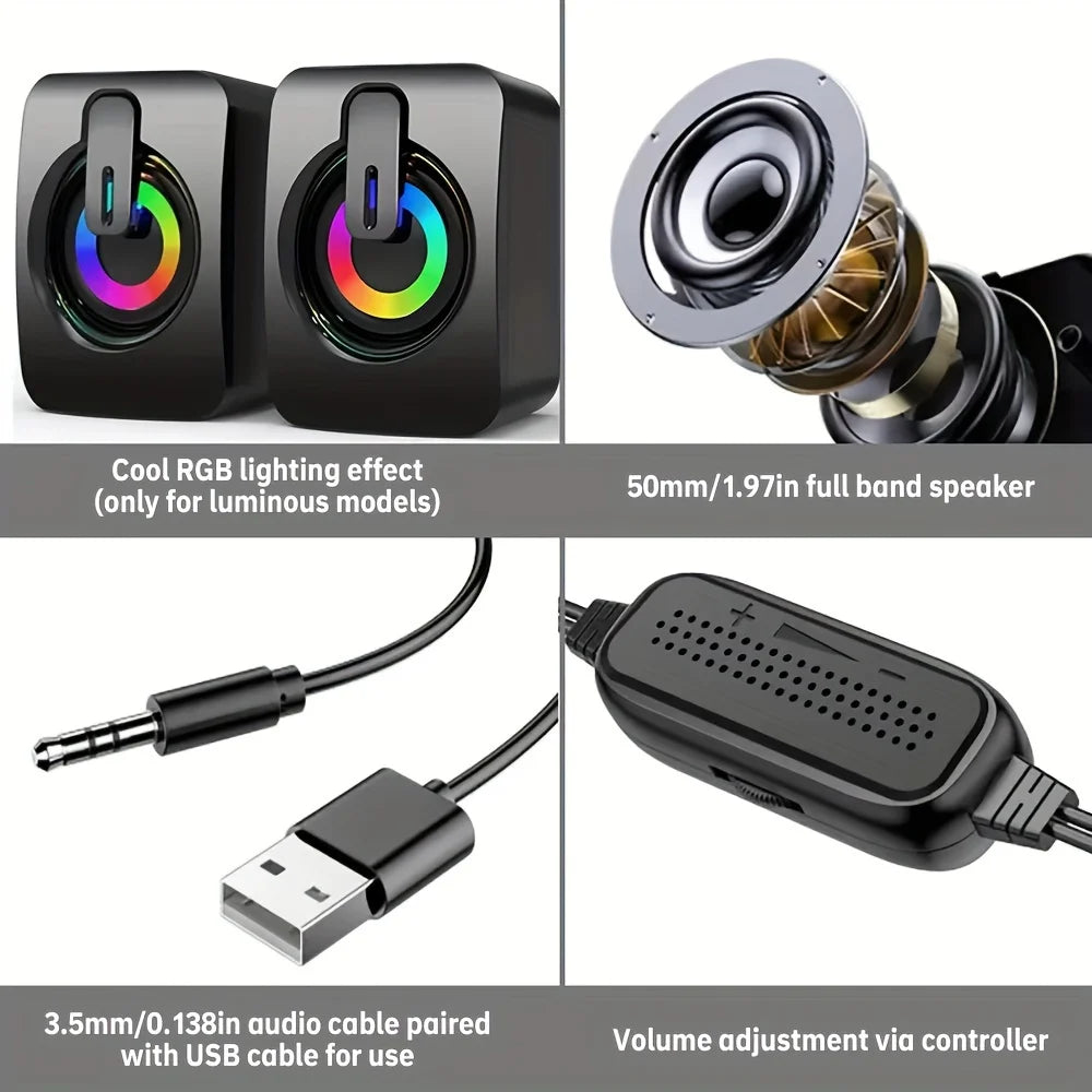 Altoparlanti USB Heavy Bass