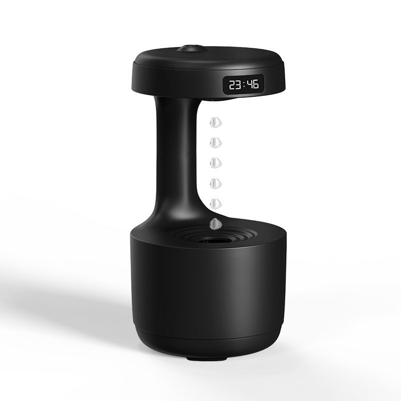 Umidificatore d'aria antigravità, umidificatore controcorrente silenzioso, gocce d'acqua levitanti, nebulizzatore per nebbia fredda, allevia la fatica